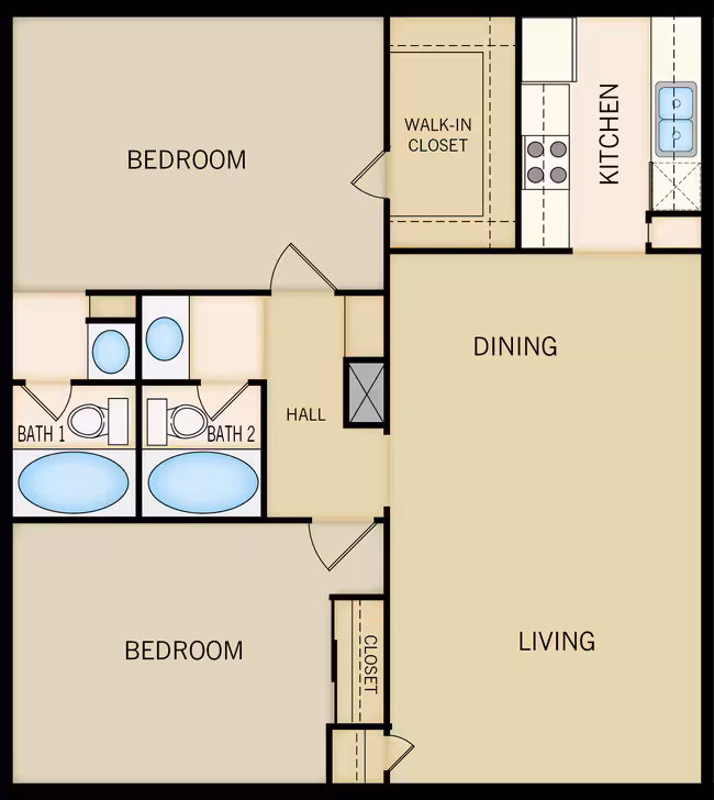 Unit 211 131 floor plan